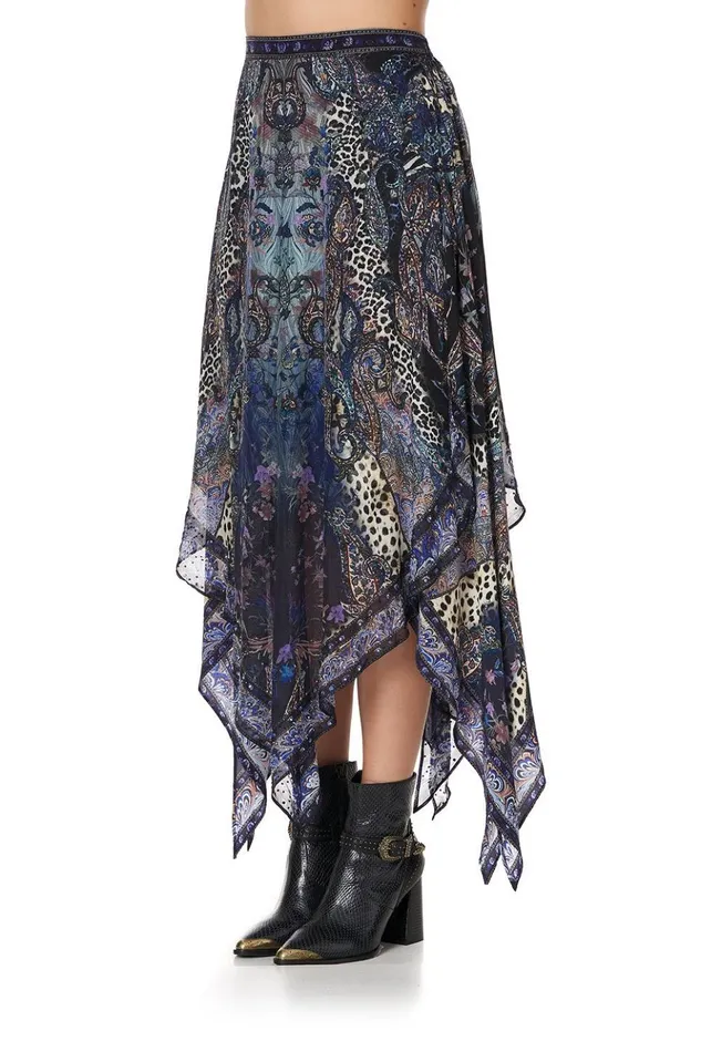 Women Skirts Camilla Layered Midi Skirt Festival Express