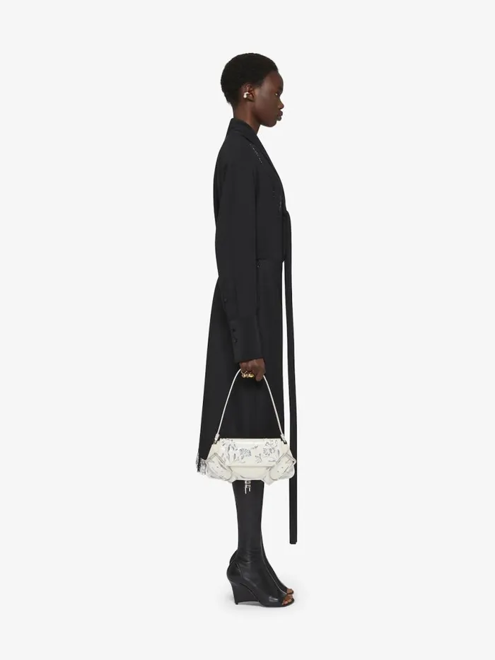 Women Skirts Givenchy Skirt In Wool And Mohair With Lace Black