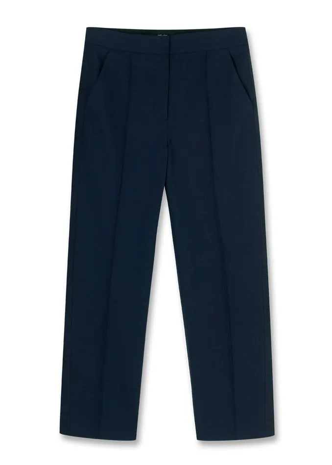Women Slim Crop Forever Pant Navy MEEM