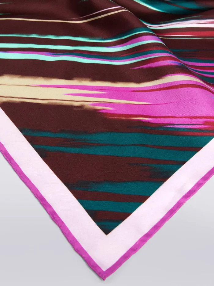Women Slub Silk Scarf Multicoloured Missoni Scarves and Foulards Women Slub Silk Scarf Multicoloured Missoni Scarves and Foulards