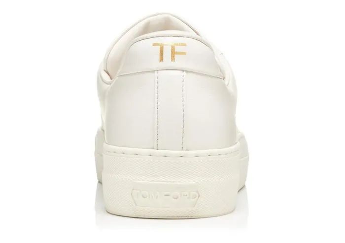 Women Sneakers Tom Ford Smooth Leather City Low Top Sneakers Chalk Women Sneakers Tom Ford Smooth Leather City Low Top Sneakers Chalk