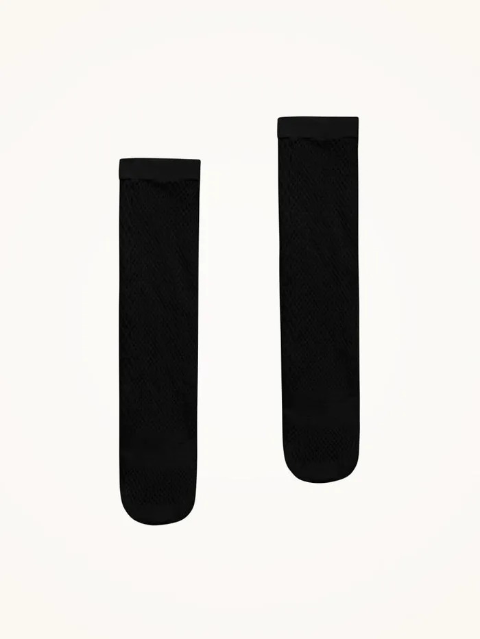 Women Socks and KneeHighs Wolford Net Socks Black