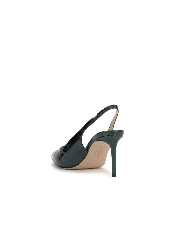 Women Souli Sling Back Heel In Dark Teal Jessica Simpson Pumps