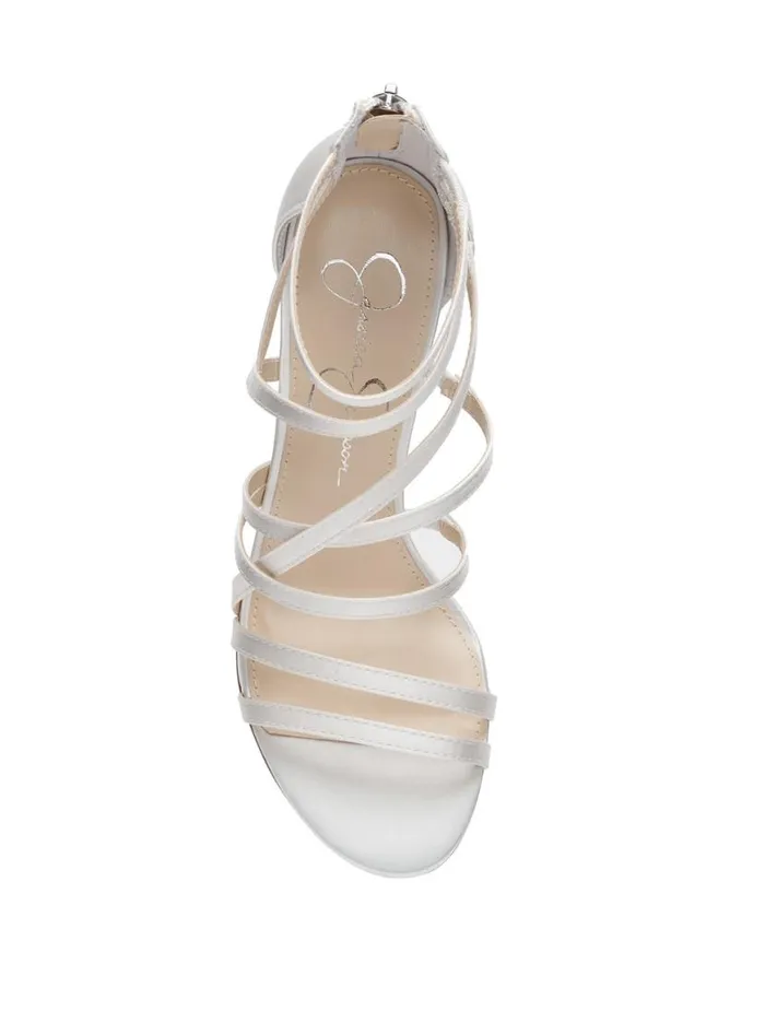 Women Stassey Sandal In White Jessica Simpson Sandals