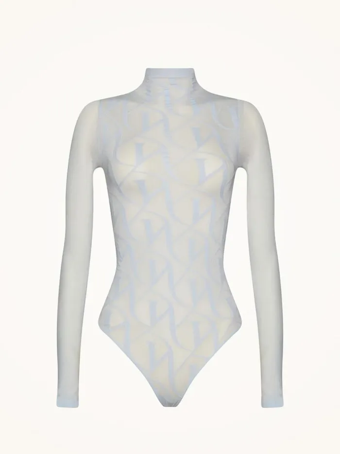 Women String Bodies Wolford W Lace String Body Ice