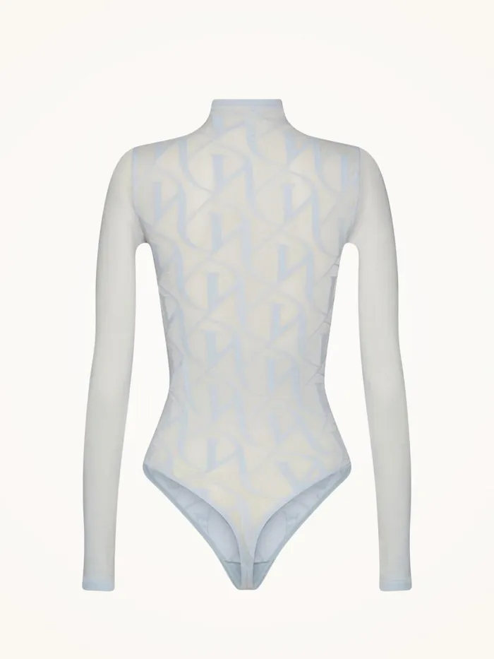 Women String Bodies Wolford W Lace String Body Ice