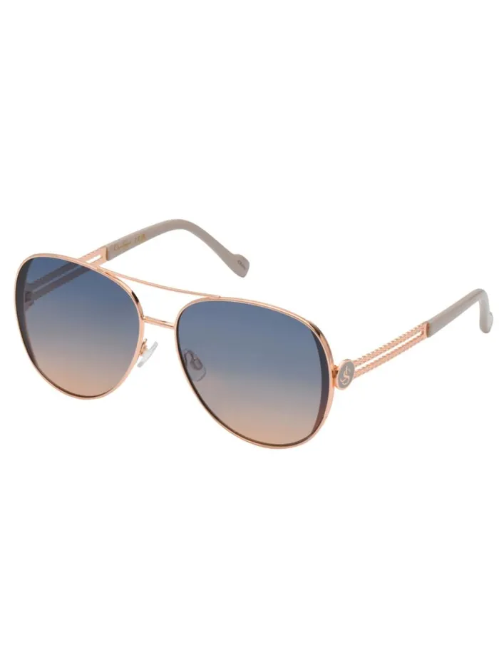 Women Stylish Metal Aviator Sunglasses In Rose Gold and Cream Jessica Simpson Sunglasses Women Stylish Metal Aviator Sunglasses In Rose Gold and Cream Jessica Simpson Sunglasses