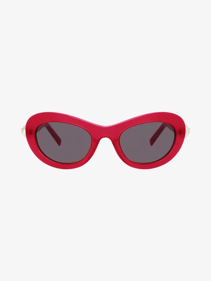 Women Sunglasses Givenchy 4G Pearl Sunglasses In Acetate With Crystals Fuchsia Women Sunglasses Givenchy 4G Pearl Sunglasses In Acetate With Crystals Fuchsia