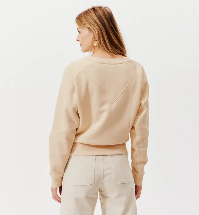 Women Sweatshirt 8211 Beige Promod Jumpers And Cardigans Women Sweatshirt 8211 Beige Promod Jumpers And Cardigans