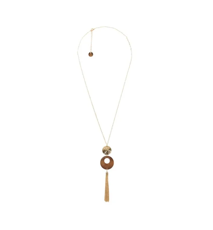 Women Tassle Necklace 8211 Gold Promod Jewellery