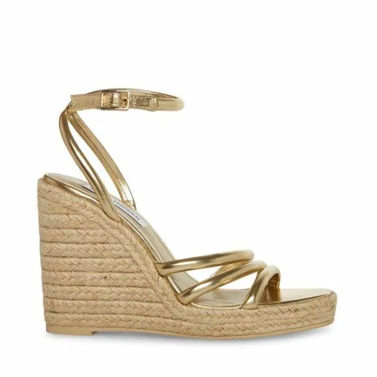 Women TAYLOR GOLD Gold Steve Madden Sandals