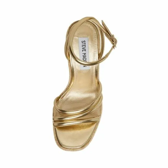 Women TAYLOR GOLD Gold Steve Madden Sandals