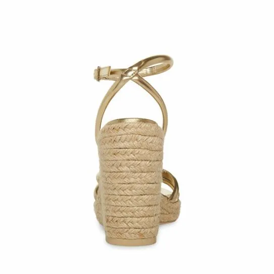 Women TAYLOR GOLD Gold Steve Madden Sandals