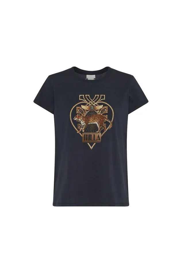 Women Tees Camilla Slim Fit Round Neck TShirt Abingdon Palace