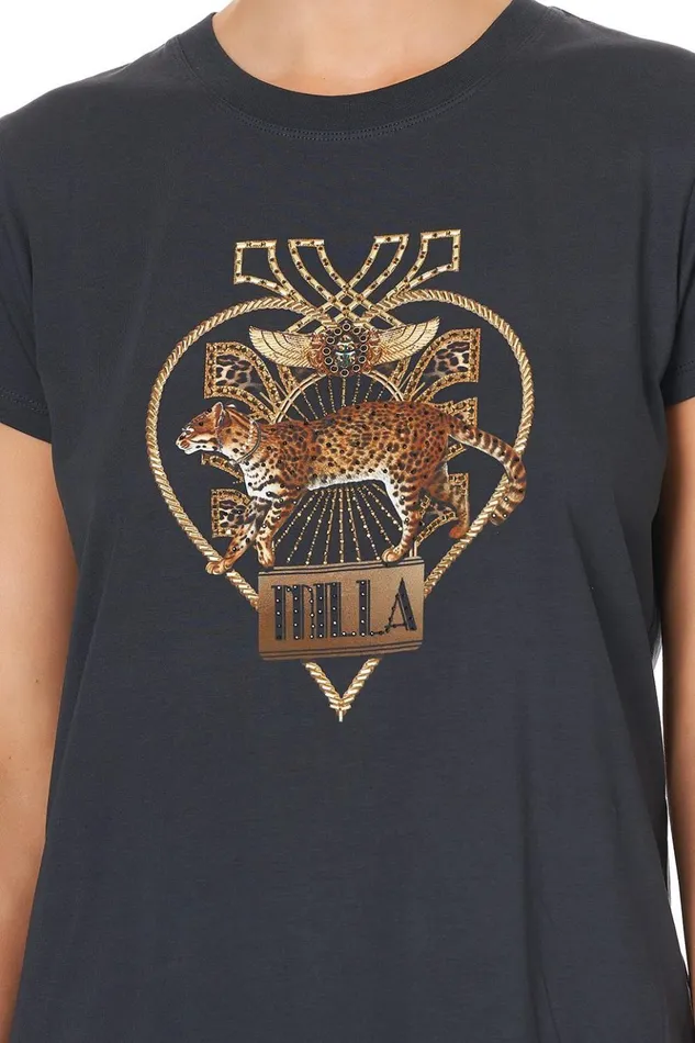 Women Tees Camilla Slim Fit Round Neck TShirt Abingdon Palace
