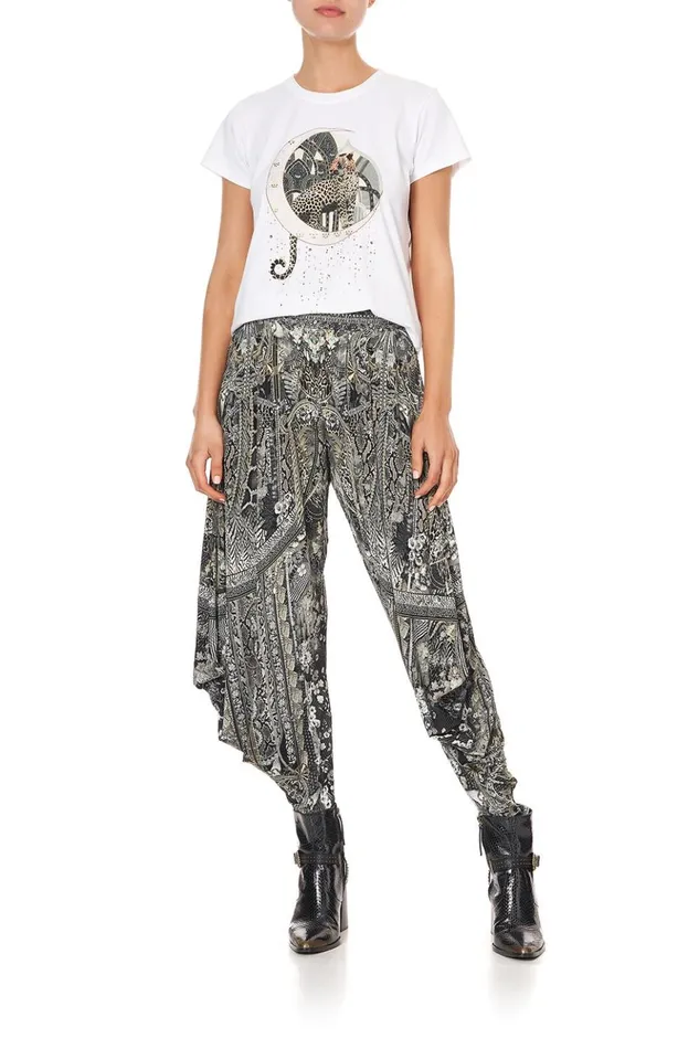 Women Tees Camilla Slim Fit Round Neck TShirt One Tribe
