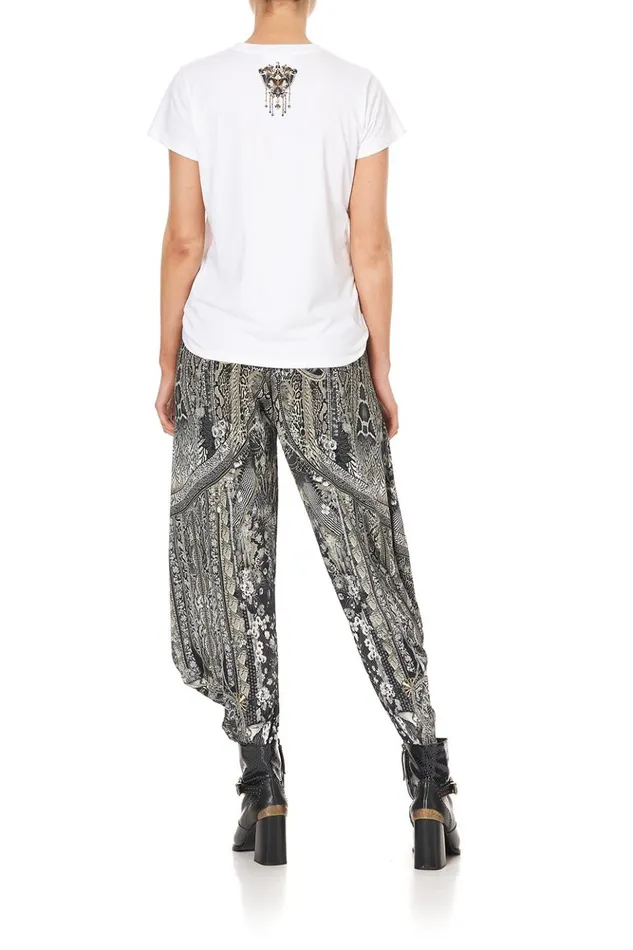 Women Tees Camilla Slim Fit Round Neck TShirt One Tribe
