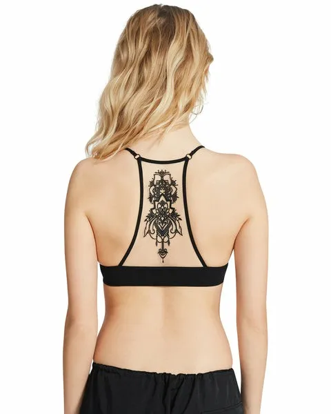 Women THE ELLA MESH BRALETTE BLACK Black Steve Madden Tops and Shirts Women THE ELLA MESH BRALETTE BLACK Black Steve Madden Tops and Shirts