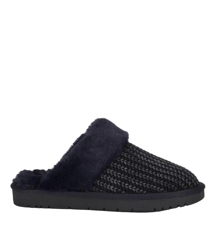 Women Tillis Clog Slipper Navy Baretraps Flats and Loafers