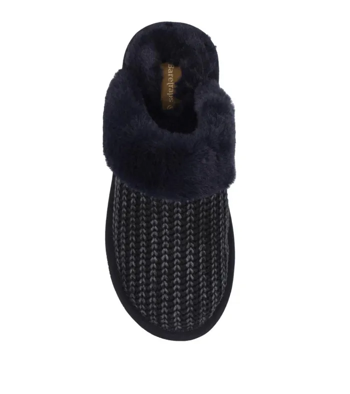 Women Tillis Clog Slipper Navy Baretraps Flats and Loafers