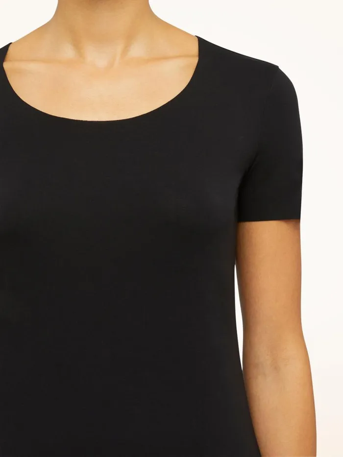 Women Tops and Tshirts Wolford Aurora Pure Shirt Black Women Tops and Tshirts Wolford Aurora Pure Shirt Black