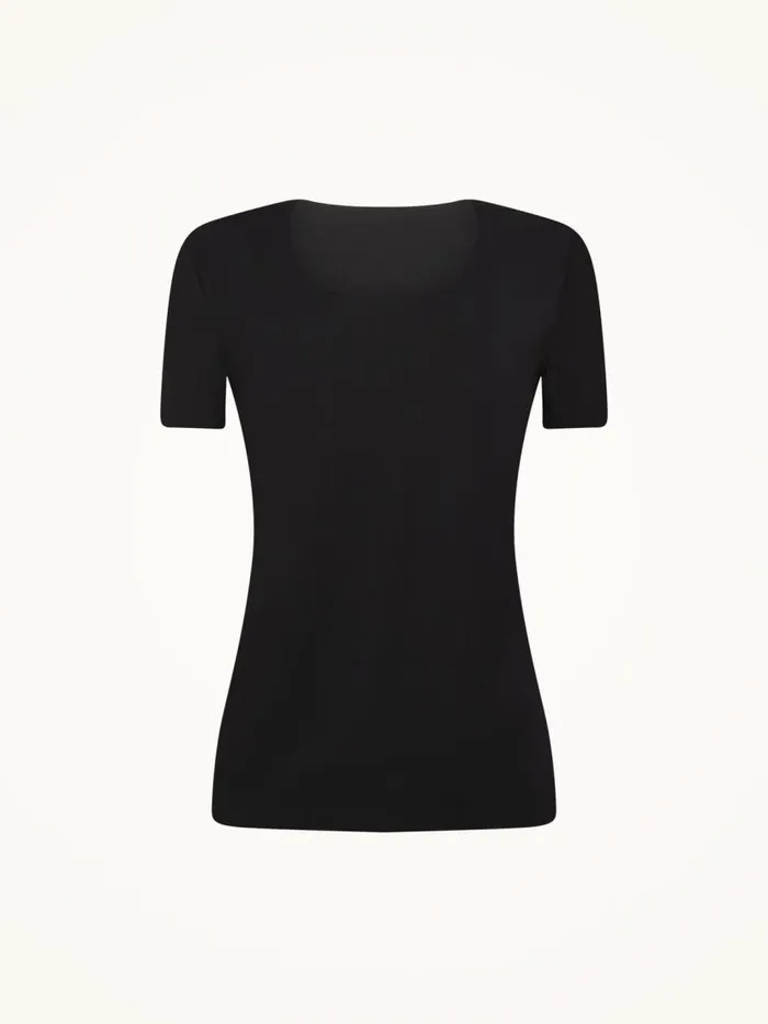 Women Tops and Tshirts Wolford Aurora Pure Shirt Black Women Tops and Tshirts Wolford Aurora Pure Shirt Black