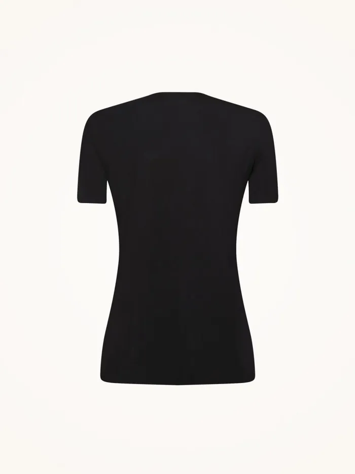 Women Tops and Tshirts Wolford Aurora Pure Shirt Black Women Tops and Tshirts Wolford Aurora Pure Shirt Black