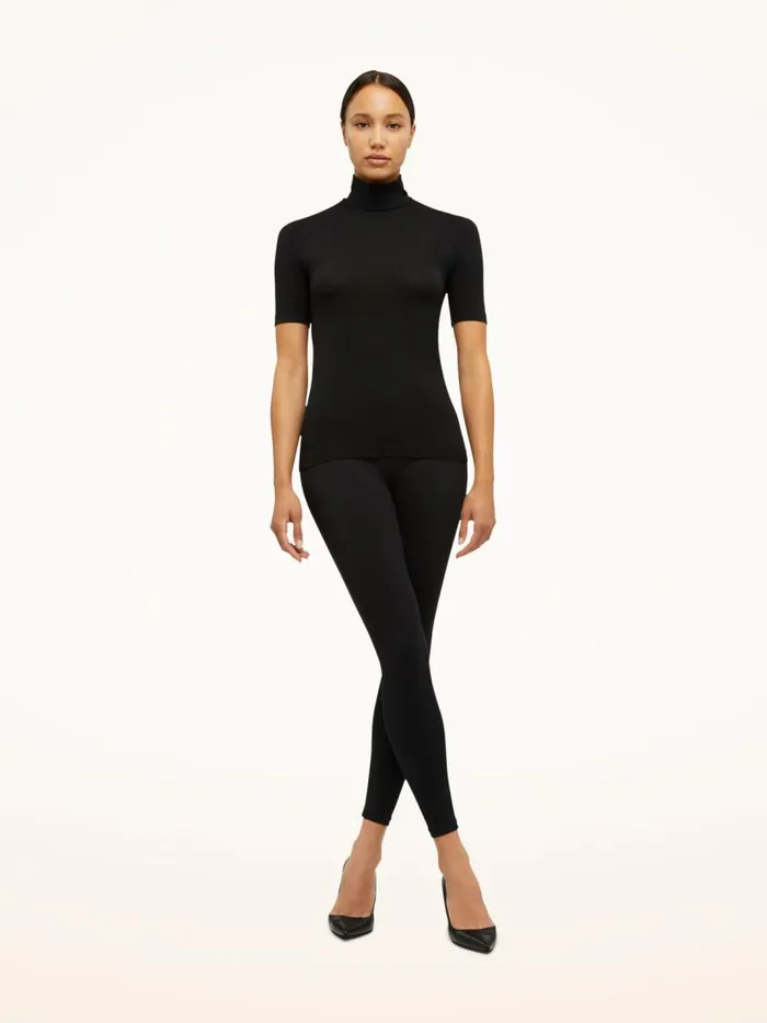 Women Tops and Tshirts Wolford Aurora Shirt Black