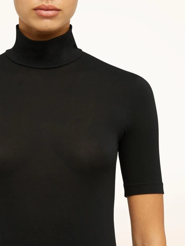 Women Tops and Tshirts Wolford Aurora Shirt Black