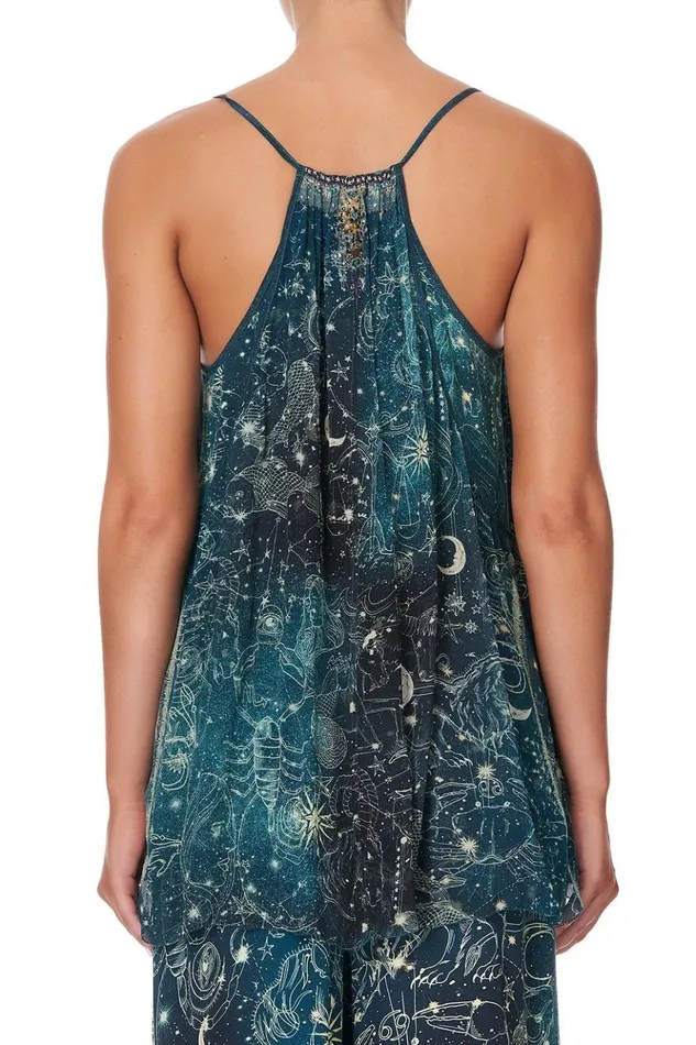 Women Tops Camilla Back Overlay Top Into The Mystique