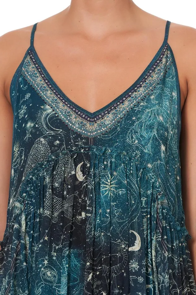 Women Tops Camilla Back Overlay Top Into The Mystique