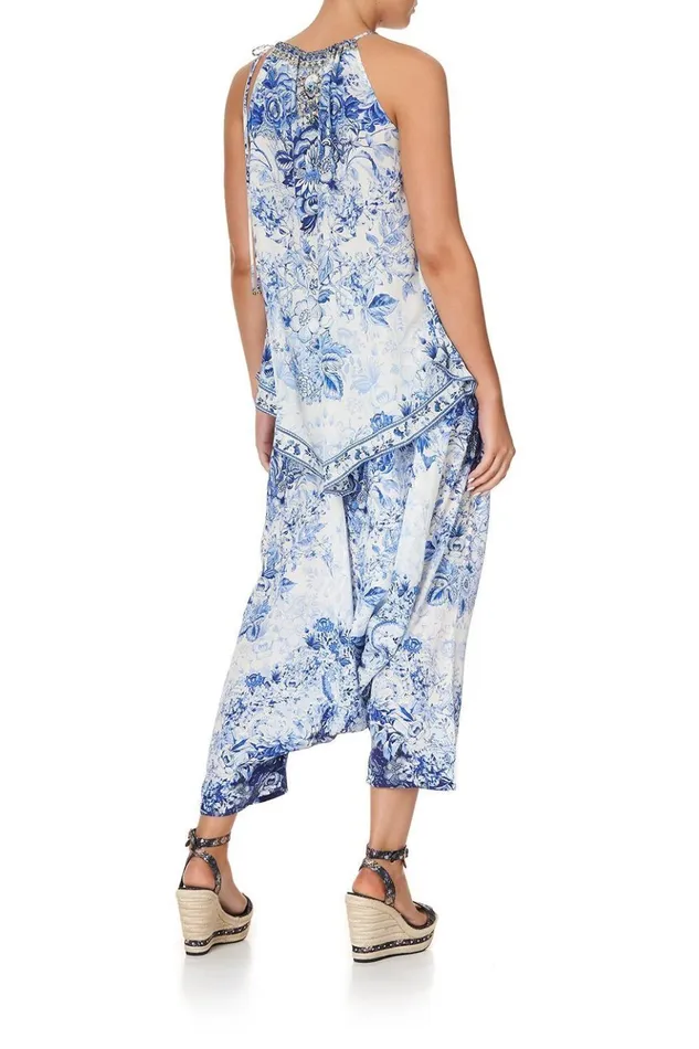 Women Tops Camilla Handkerchief Hem Tank High Tea