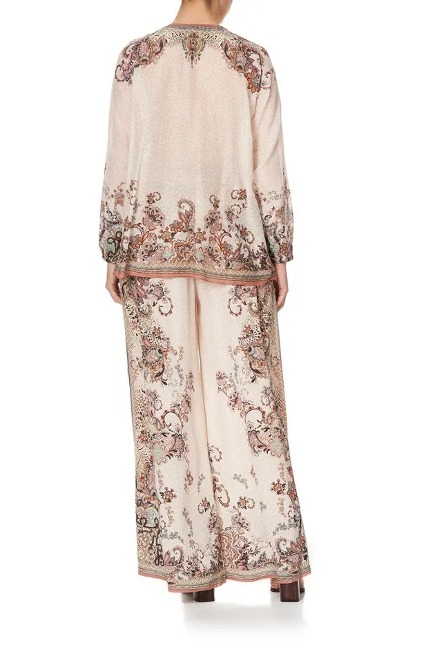 Women Tops Camilla Lace Up Blouse Tales Of Talitha