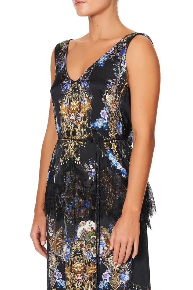 Women Tops Camilla Loose Cami With Waist Tie Palace Playhouse