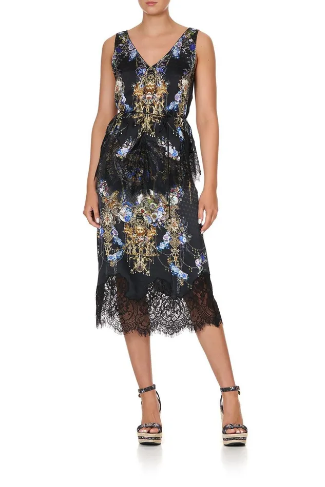 Women Tops Camilla Loose Cami With Waist Tie Palace Playhouse