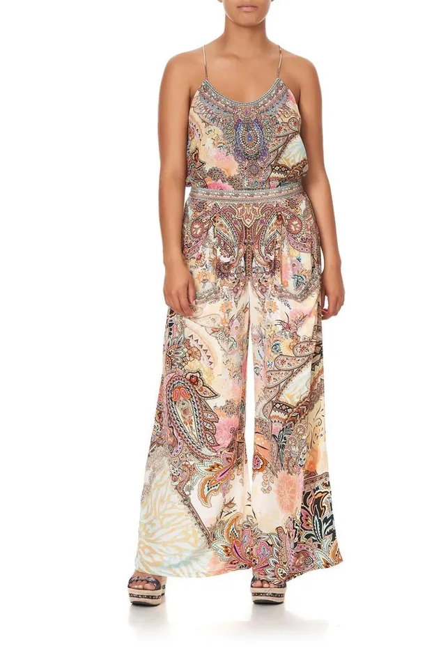Women Tops Camilla T Back Shoestring Top Carnaby Disco