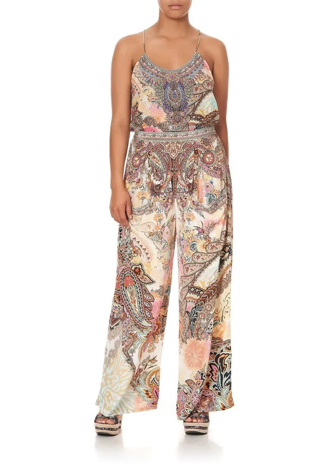 Women Tops Camilla T Back Shoestring Top Carnaby Disco