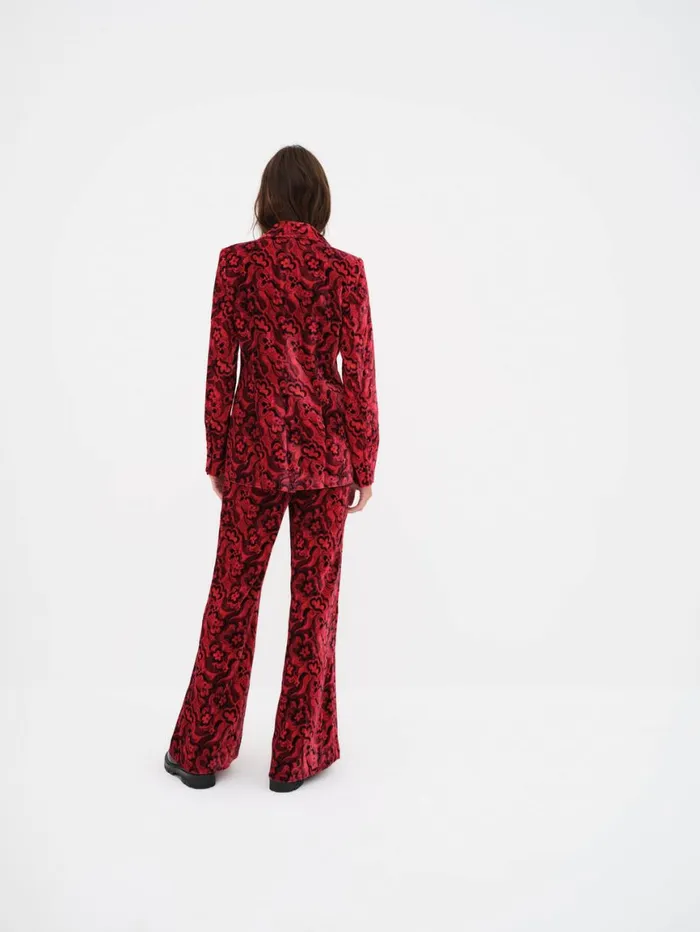 Women Tops For Love and Lemons Penny Blazer Red Women Tops For Love and Lemons Penny Blazer Red