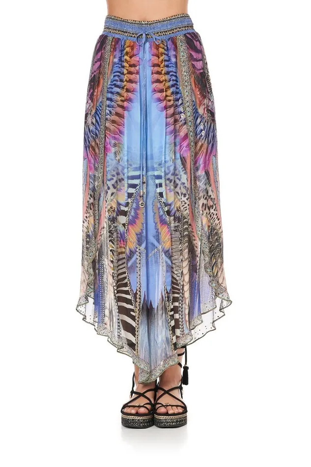 Women Trousers and Leggings Camilla Curved Hem Pant Love On The Wing