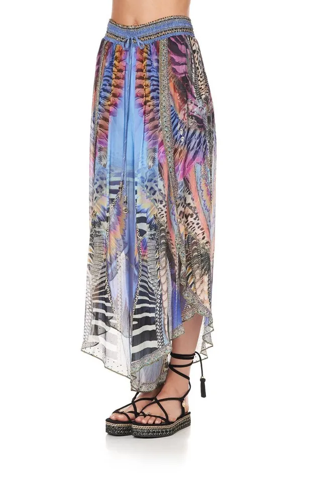 Women Trousers and Leggings Camilla Curved Hem Pant Love On The Wing