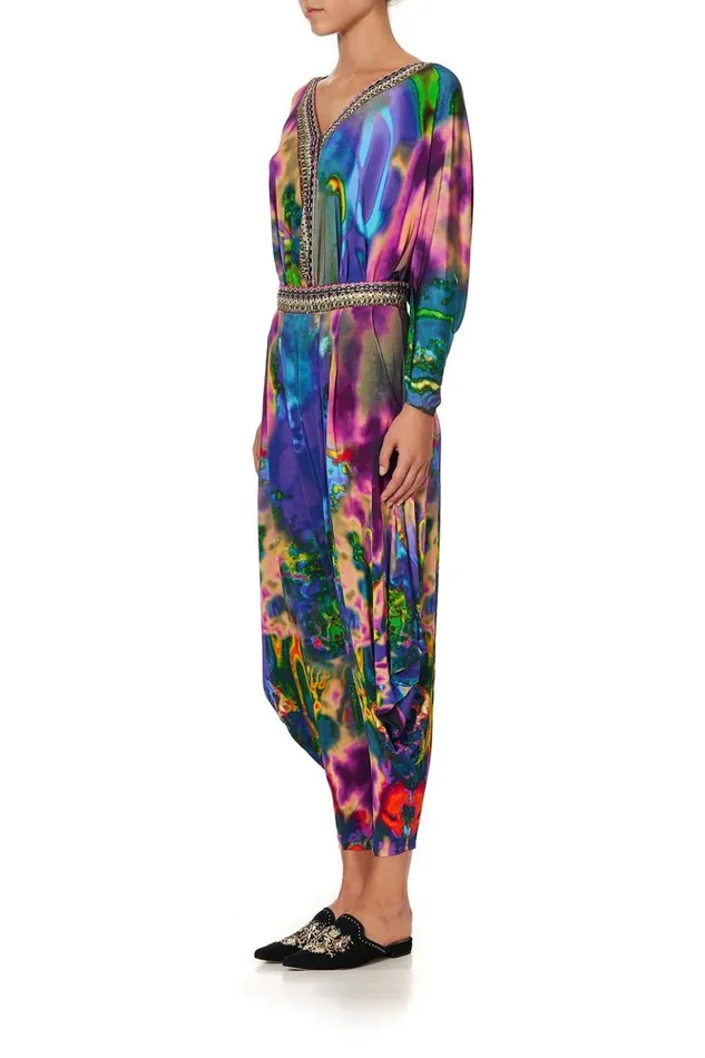 Women Trousers and Leggings Camilla Jersey Drape Pant With Pocket Acid Abbey