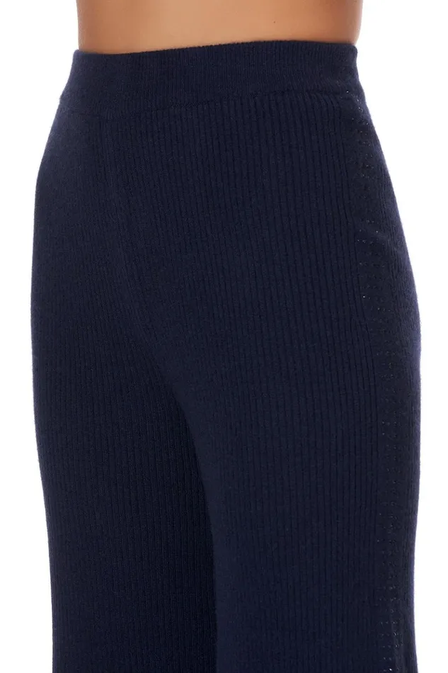 Women Trousers and Leggings Camilla Knitted Pant With Side Detail Mare Mystique