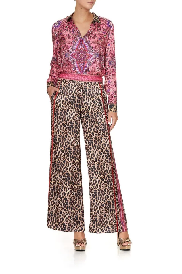 Women Trousers and Leggings Camilla Pant With Insert Side Panels Lotus Lovers