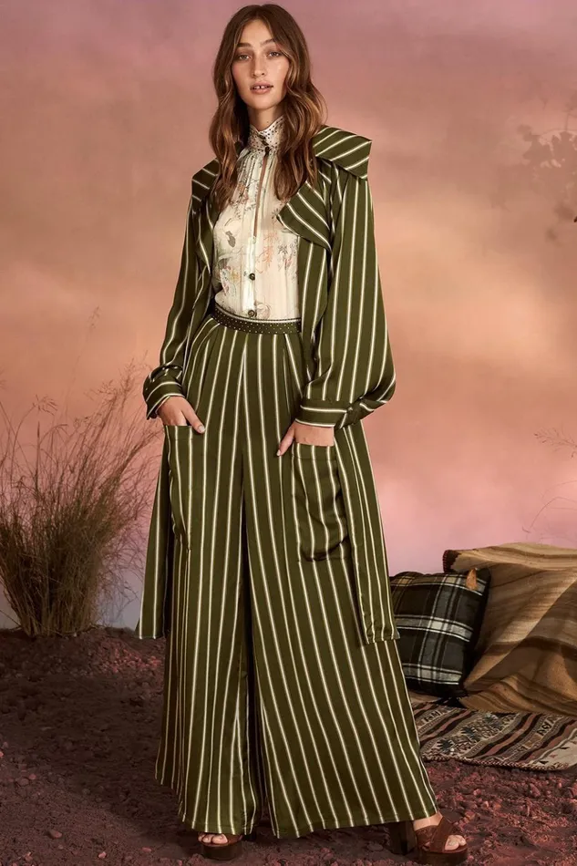 Women Trousers and Leggings Camilla Wide Leg Trouser With Front Pockets Among The Gumtrees