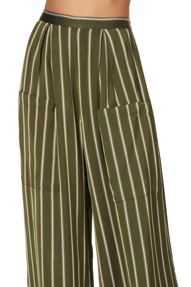 Women Trousers and Leggings Camilla Wide Leg Trouser With Front Pockets Among The Gumtrees
