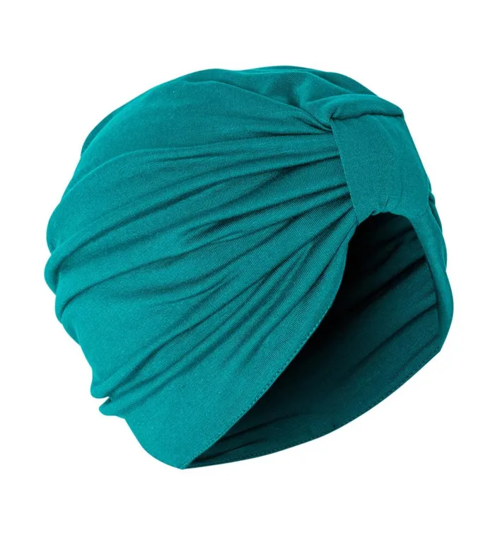 Women Turban For Cancer Sufferers 8211 Emerald Green Promod Hair Accessories