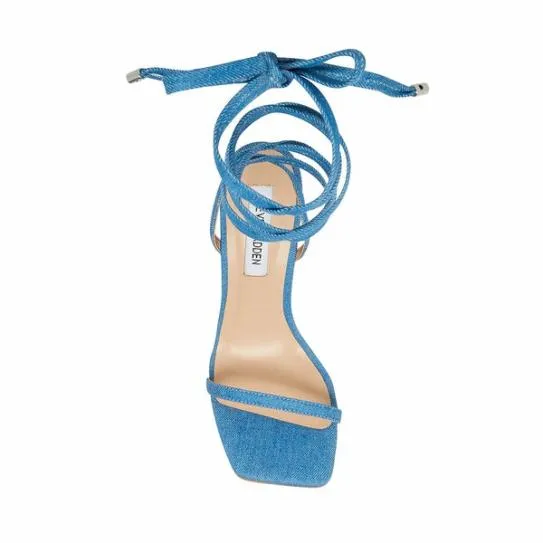 Women UPGRADED DENIM FABRIC Denim Fabric Steve Madden Heels Women UPGRADED DENIM FABRIC Denim Fabric Steve Madden Heels