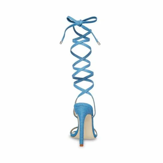 Women UPGRADED DENIM FABRIC Denim Fabric Steve Madden Heels Women UPGRADED DENIM FABRIC Denim Fabric Steve Madden Heels