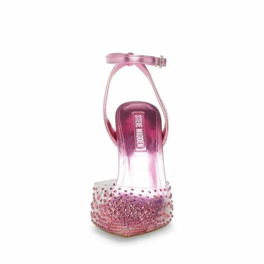 Women VENUS PINK METALLIC Pink Metallic Steve Madden Heels Women VENUS PINK METALLIC Pink Metallic Steve Madden Heels