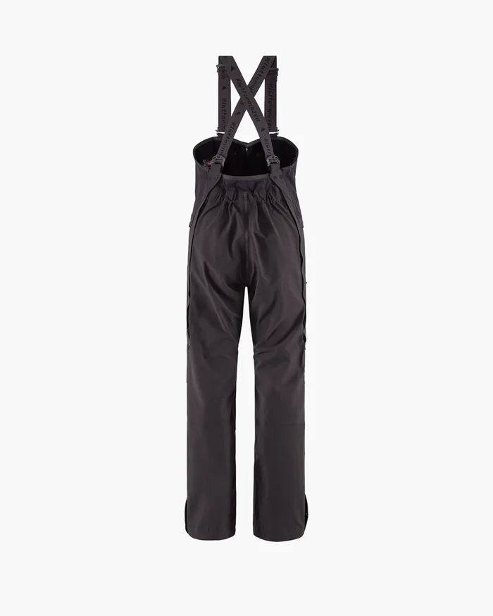 Women Vidar Alpine Salopette Raven Klttermusen Waterproof Pants